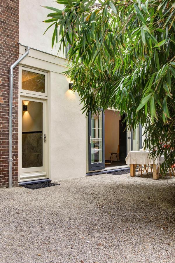 Canal House With Garden Amsterdam Exteriör bild