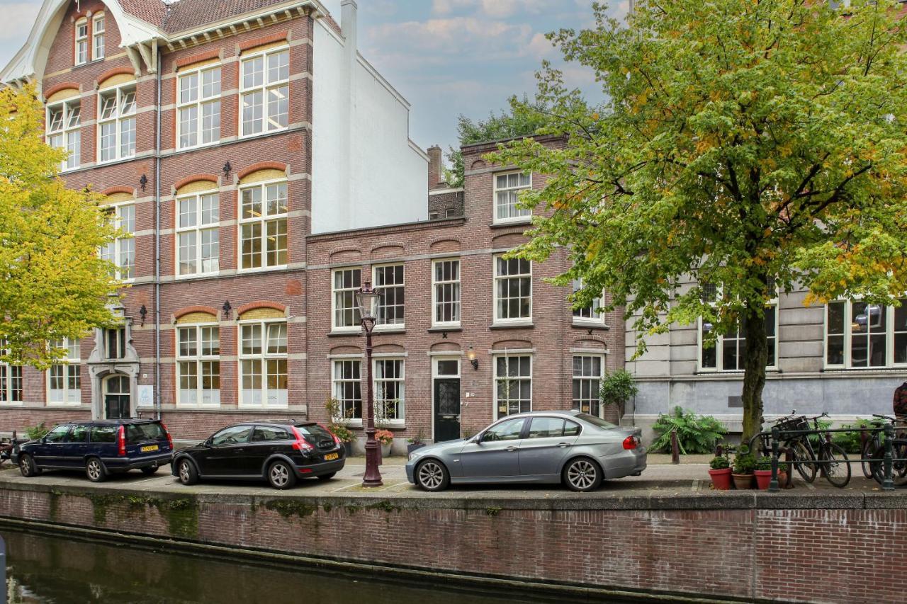 Canal House With Garden Amsterdam Exteriör bild