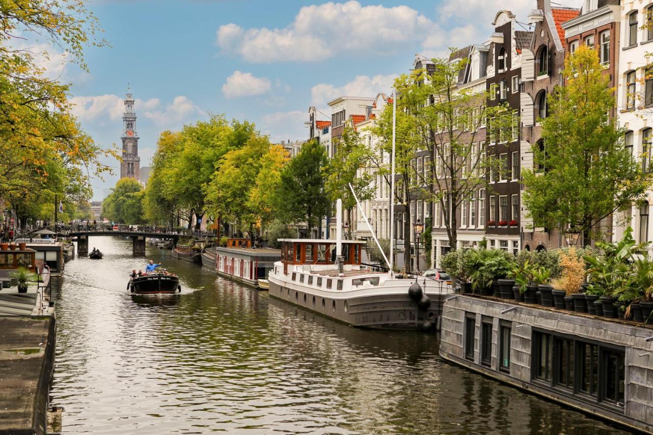 Canal House With Garden Amsterdam Exteriör bild